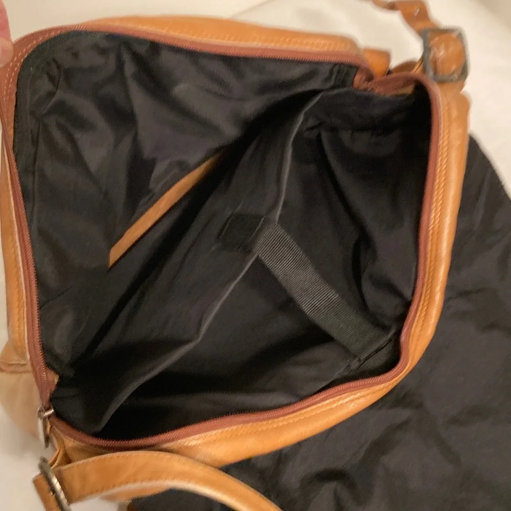 Red Sox Leather Messenger Bag vintage